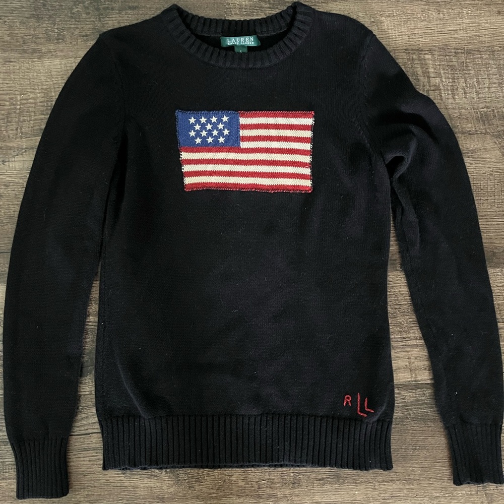Ralph Lauren flag sweater